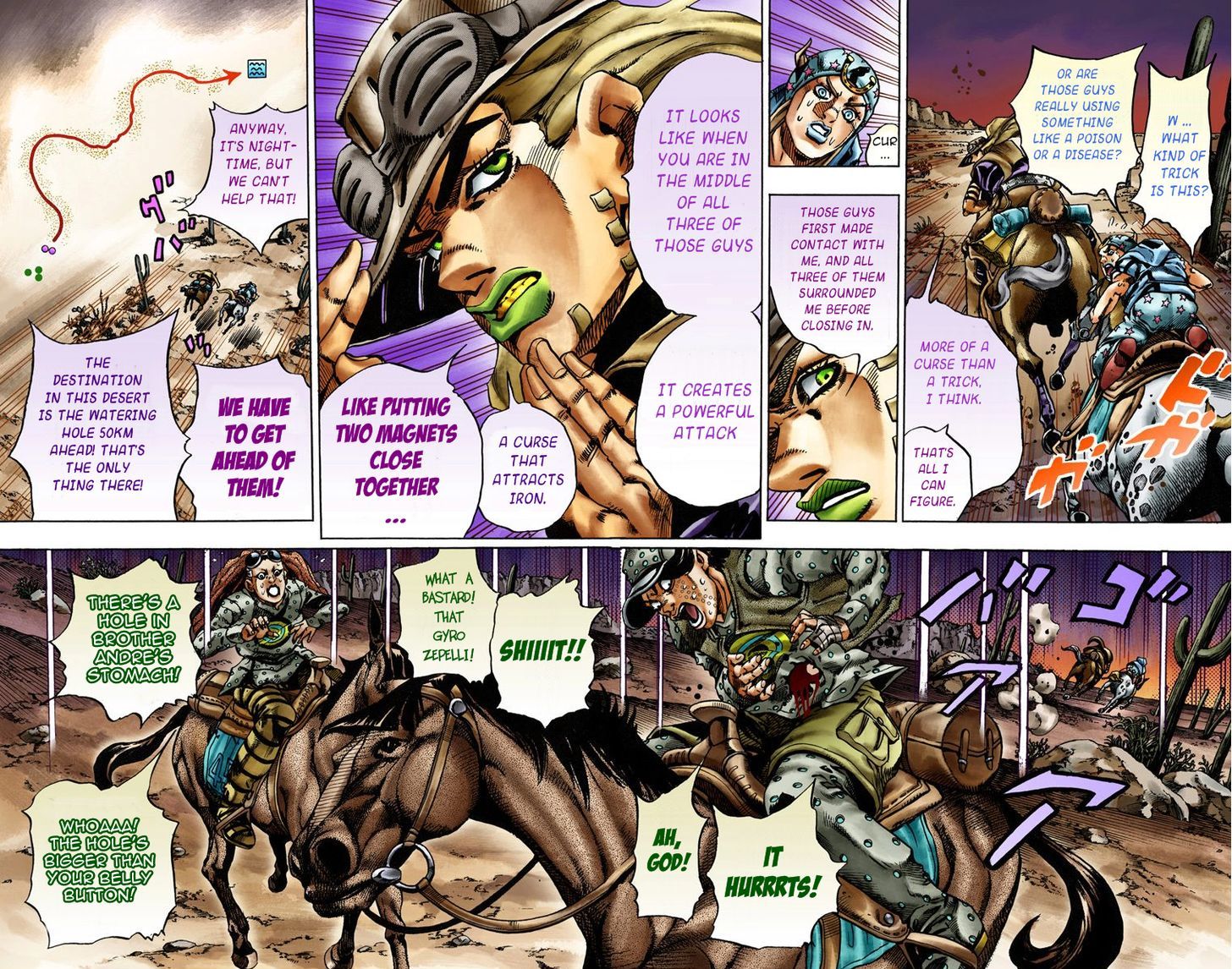 Steel Ball Run - Vol.3 Chapter 17 : The Desert-Born Outlaws Part 3