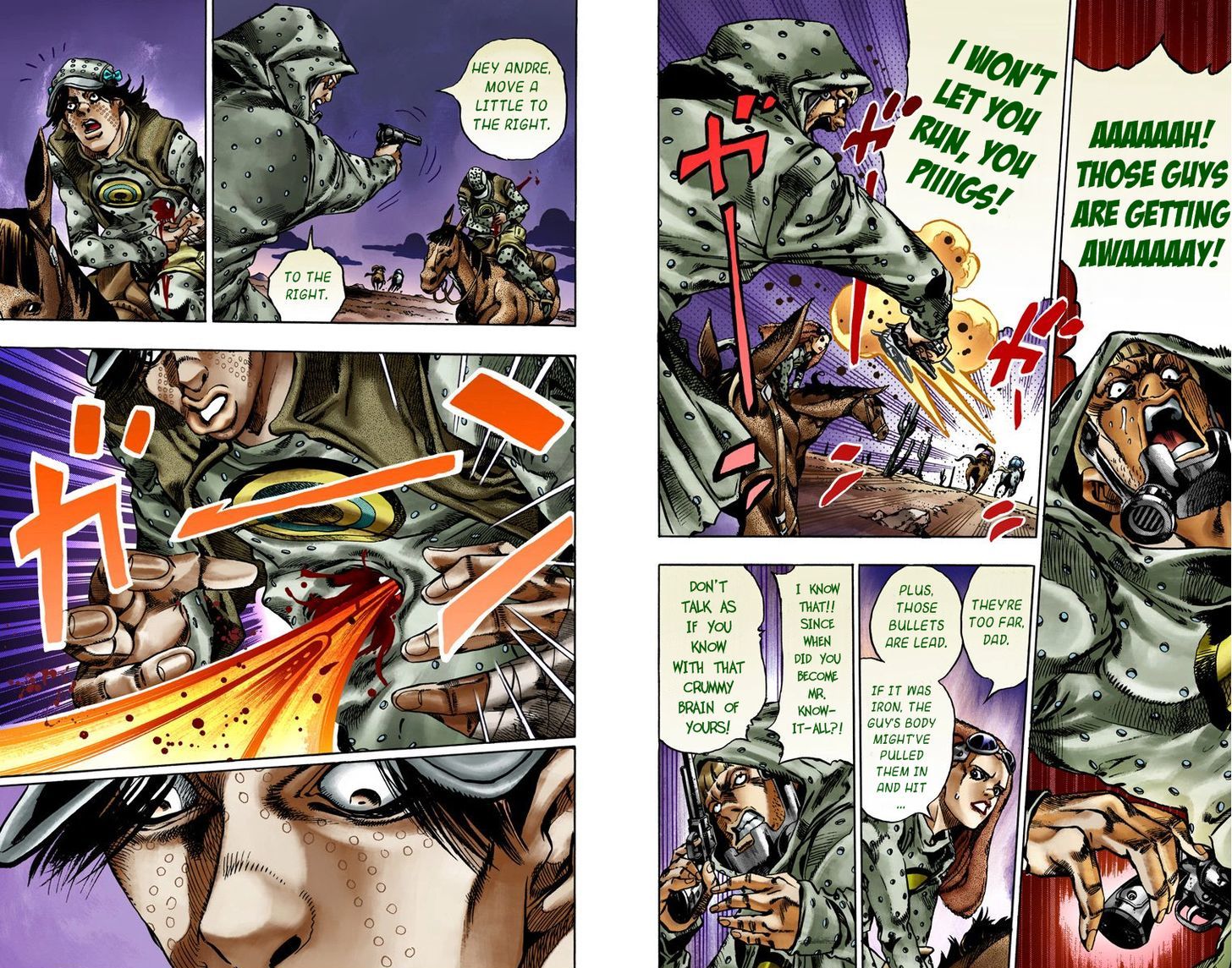 Steel Ball Run - Vol.3 Chapter 17 : The Desert-Born Outlaws Part 3