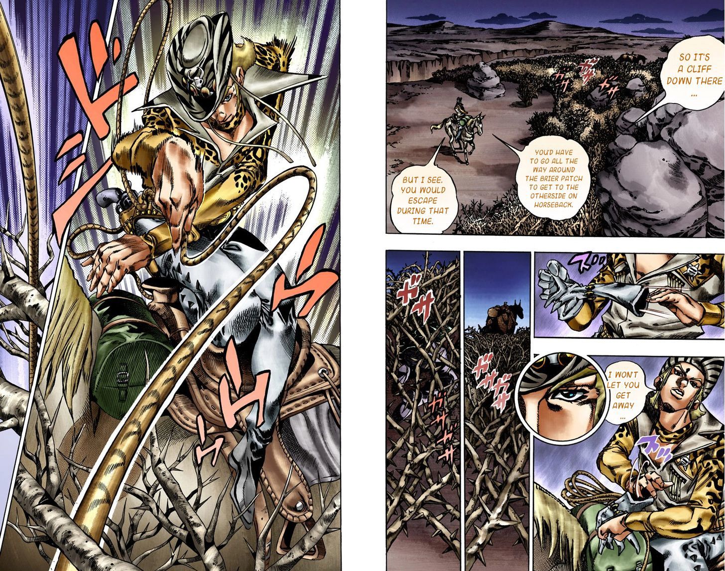 Steel Ball Run - Vol.3 Chapter 17 : The Desert-Born Outlaws Part 3