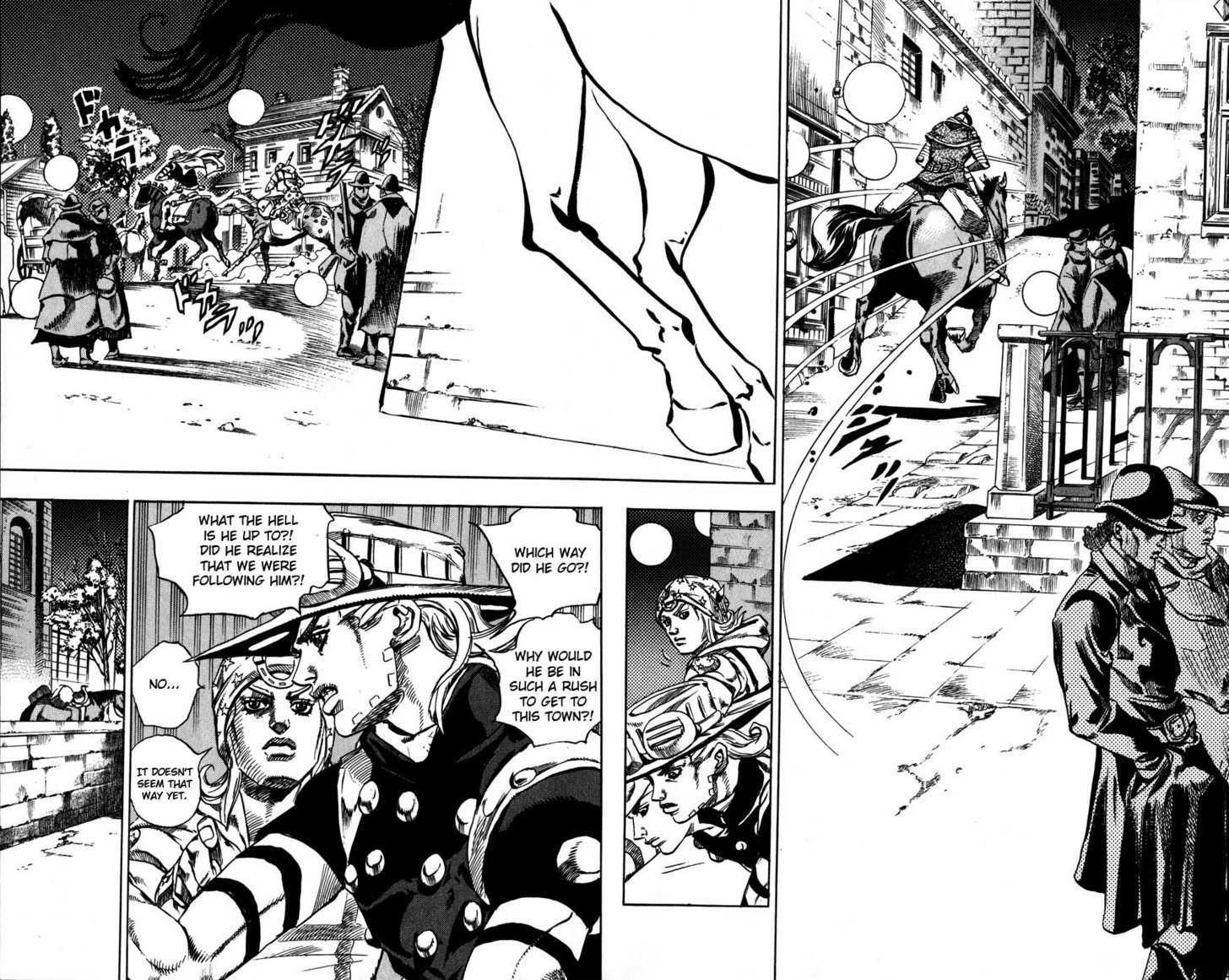 Steel Ball Run - Vol.15 Chapter 56 : Civil War Part 1