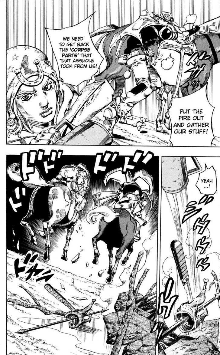 Steel Ball Run - Vol.15 Chapter 56 : Civil War Part 1