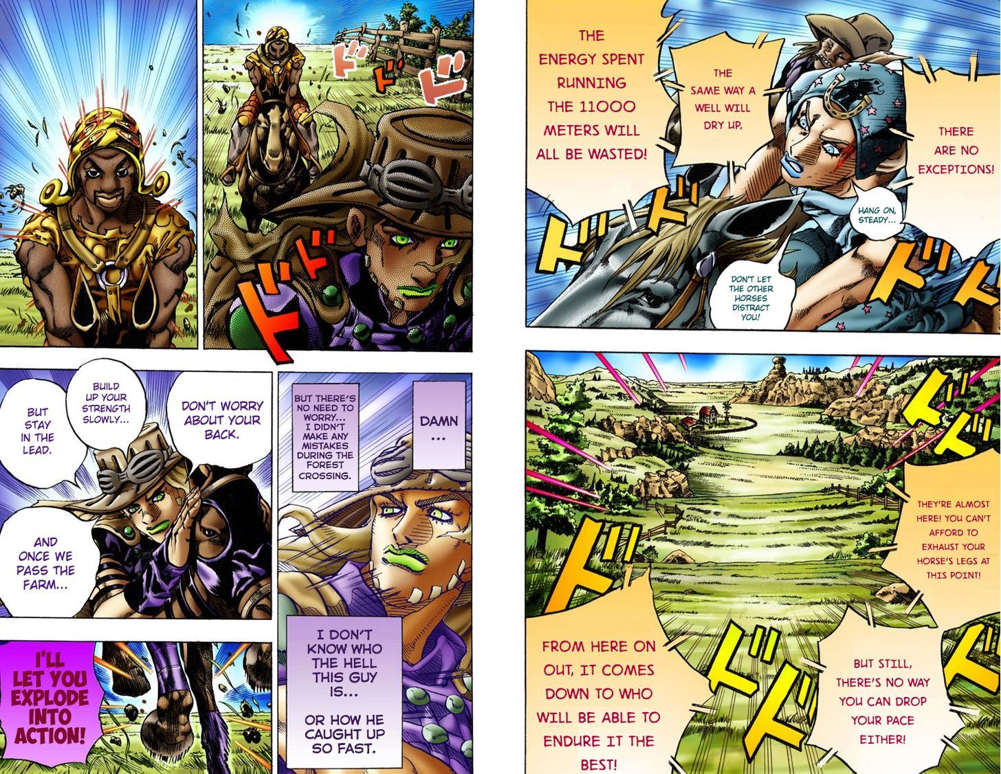 Steel Ball Run - Vol.2 Chapter 9 : Long, Long Downhill