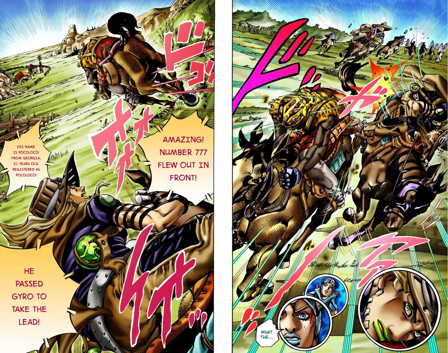 Steel Ball Run - Vol.2 Chapter 9 : Long, Long Downhill