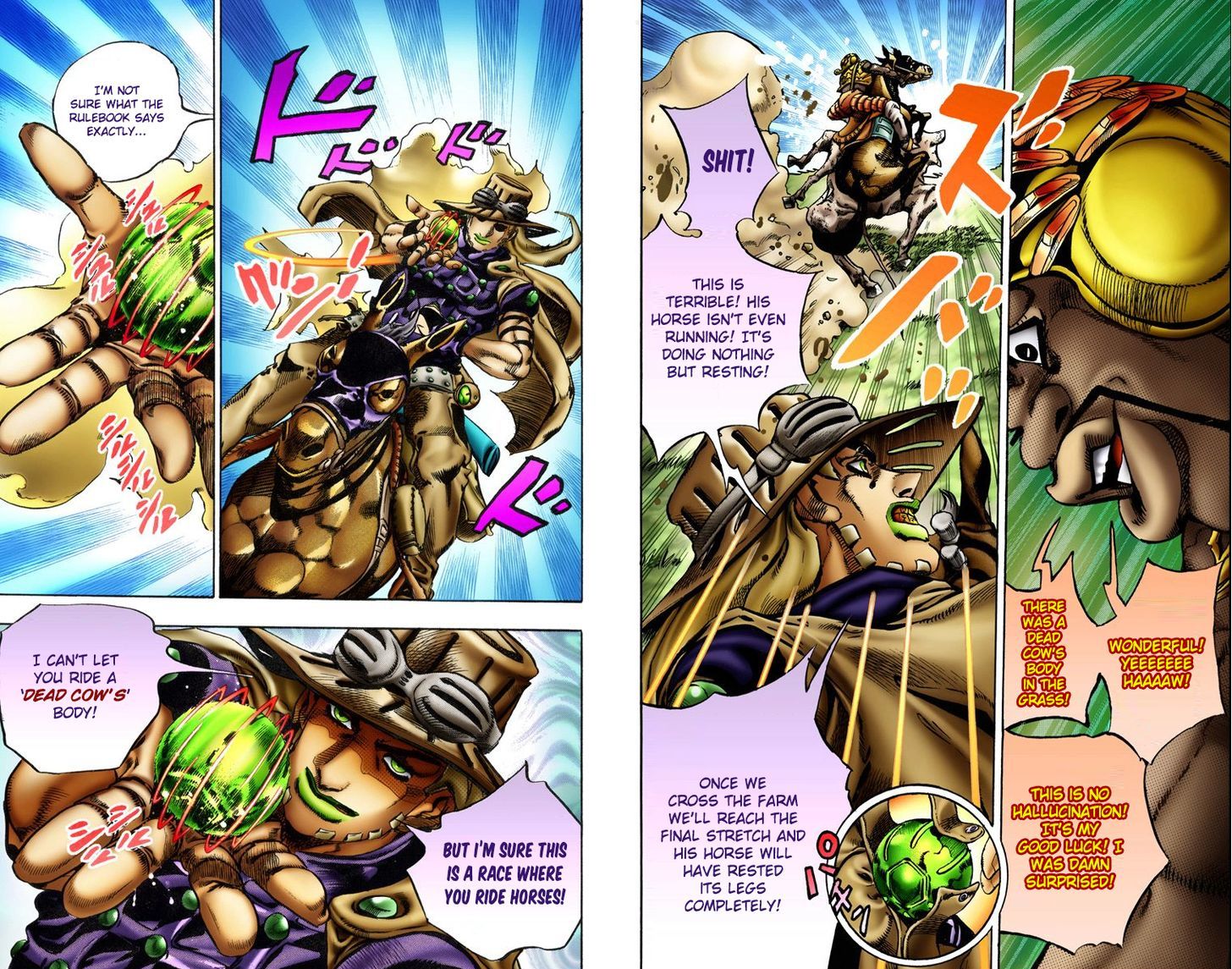 Steel Ball Run - Vol.2 Chapter 9 : Long, Long Downhill