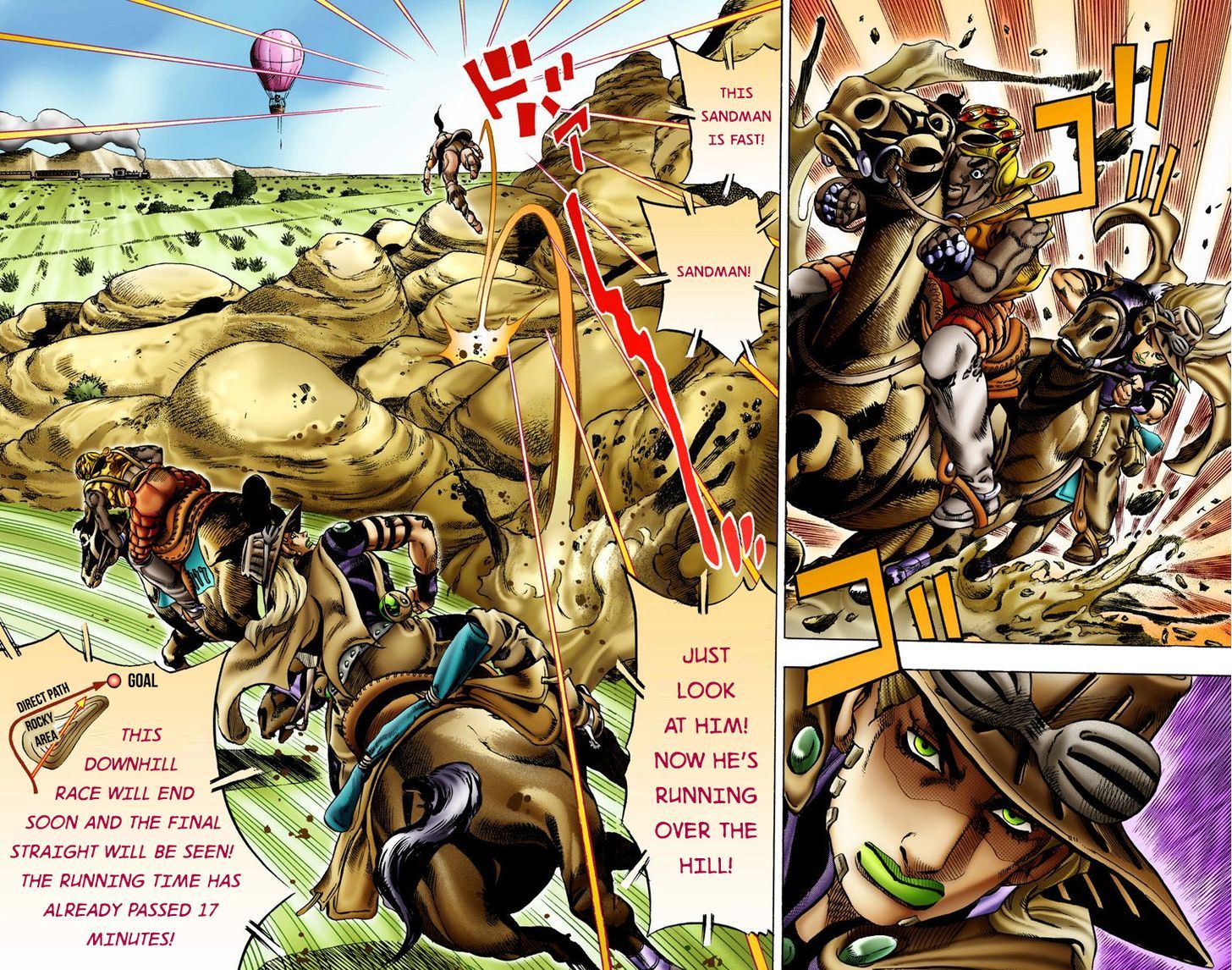 Steel Ball Run - Vol.2 Chapter 10 : Final Straight 2,000 Meters Left