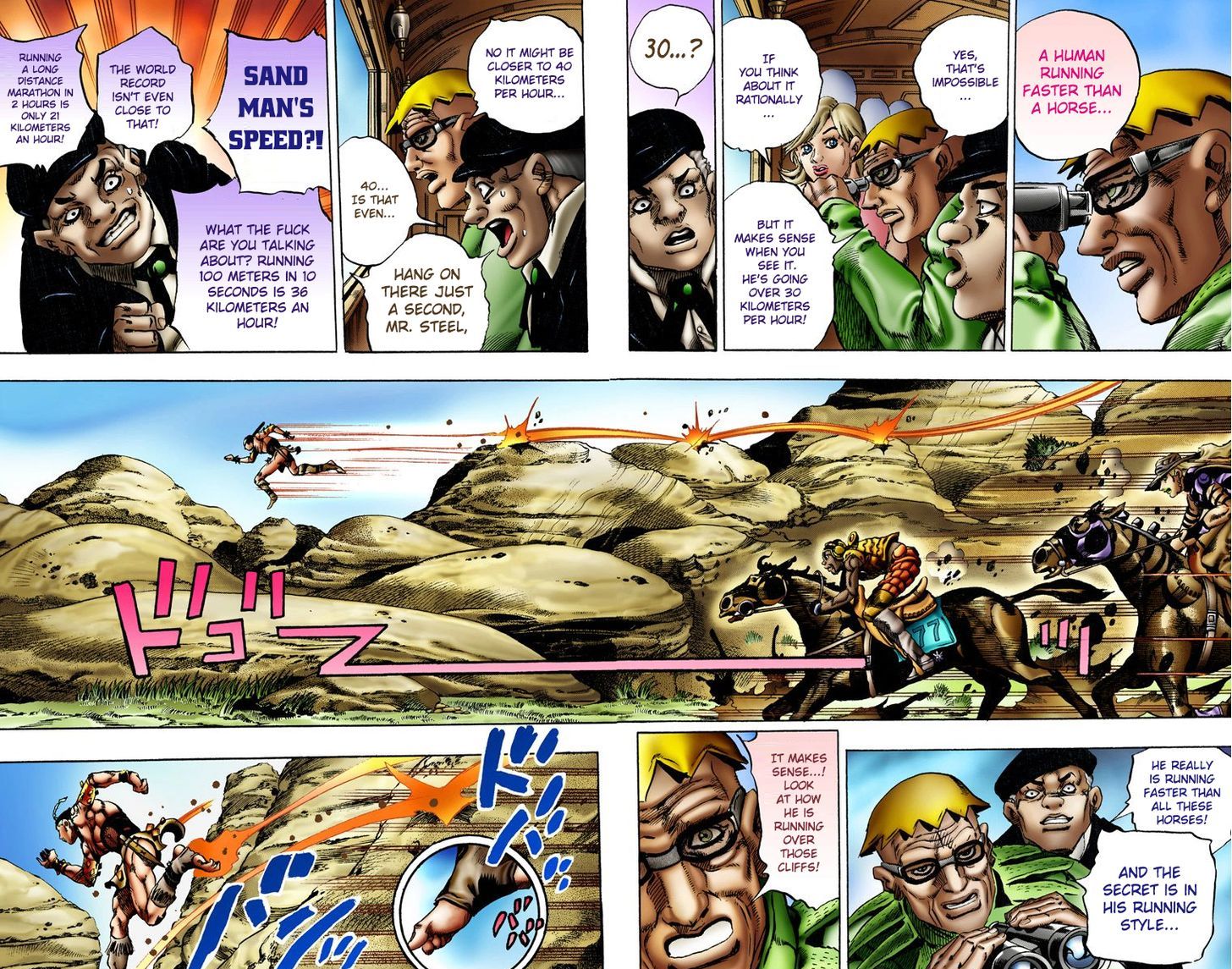 Steel Ball Run - Vol.2 Chapter 10 : Final Straight 2,000 Meters Left