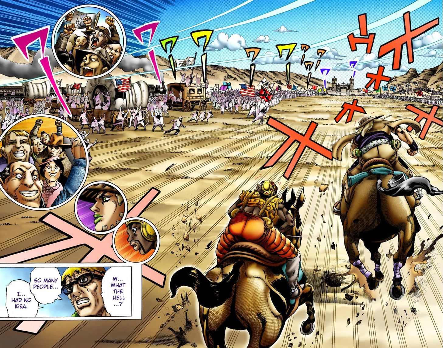 Steel Ball Run - Vol.2 Chapter 10 : Final Straight 2,000 Meters Left