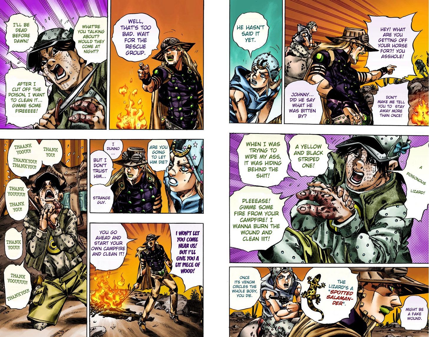 Steel Ball Run - Vol.3 Chapter 15 : The Desert-Born Outlaws Part 1