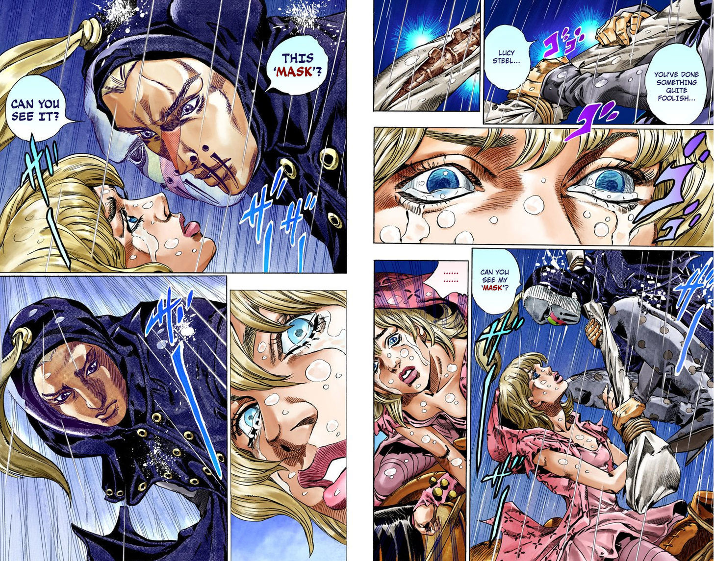 Steel Ball Run - Vol.9 Chapter 38 : Catch The Rainbow (On That Stormy Night) Part 1