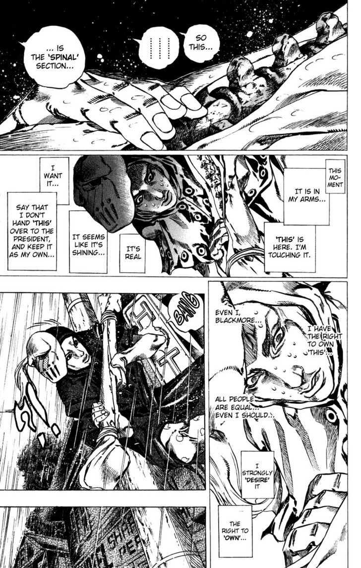 Steel Ball Run - Vol.9 Chapter 38 : Catch The Rainbow (On That Stormy Night) Part 1