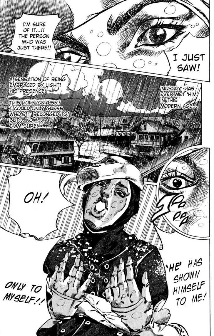 Steel Ball Run - Vol.9 Chapter 38 : Catch The Rainbow (On That Stormy Night) Part 1