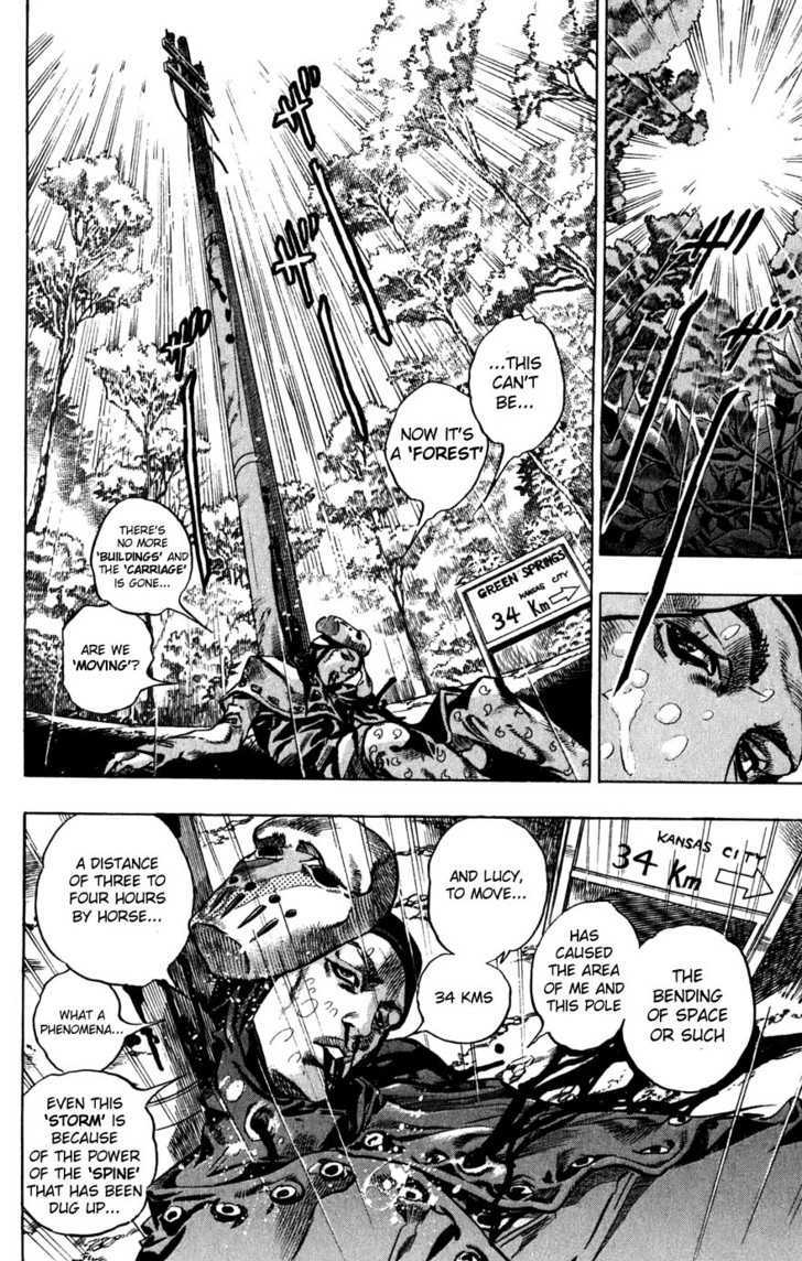 Steel Ball Run - Vol.9 Chapter 38 : Catch The Rainbow (On That Stormy Night) Part 1