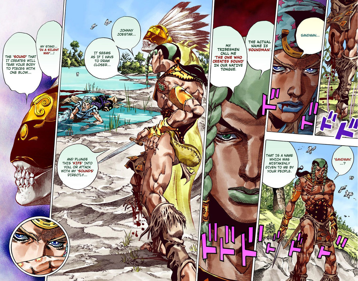 Steel Ball Run - Vol.11 Chapter 44 : The Silent Way Part 5