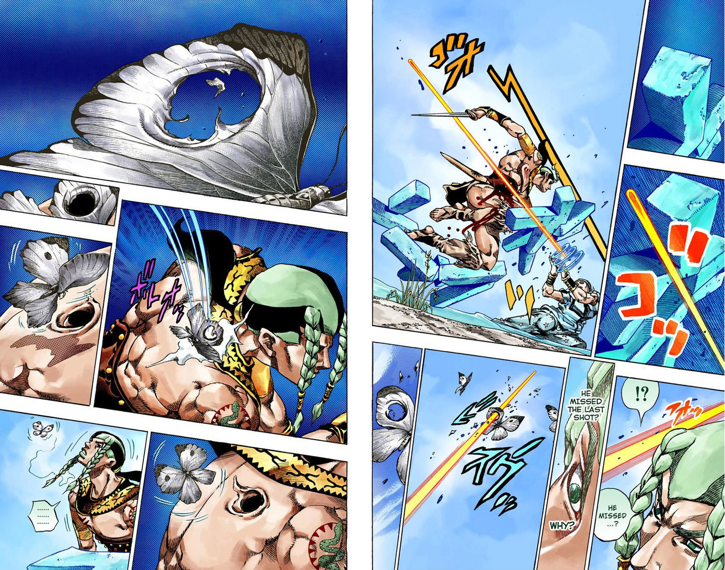 Steel Ball Run - Vol.11 Chapter 44 : The Silent Way Part 5