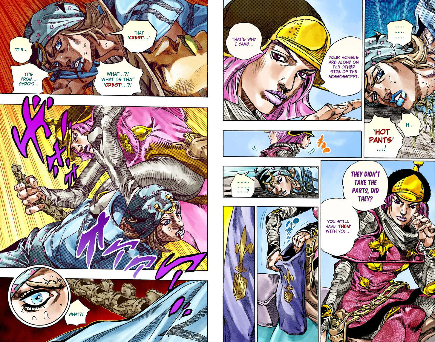 Steel Ball Run - Vol.11 Chapter 44 : The Silent Way Part 5