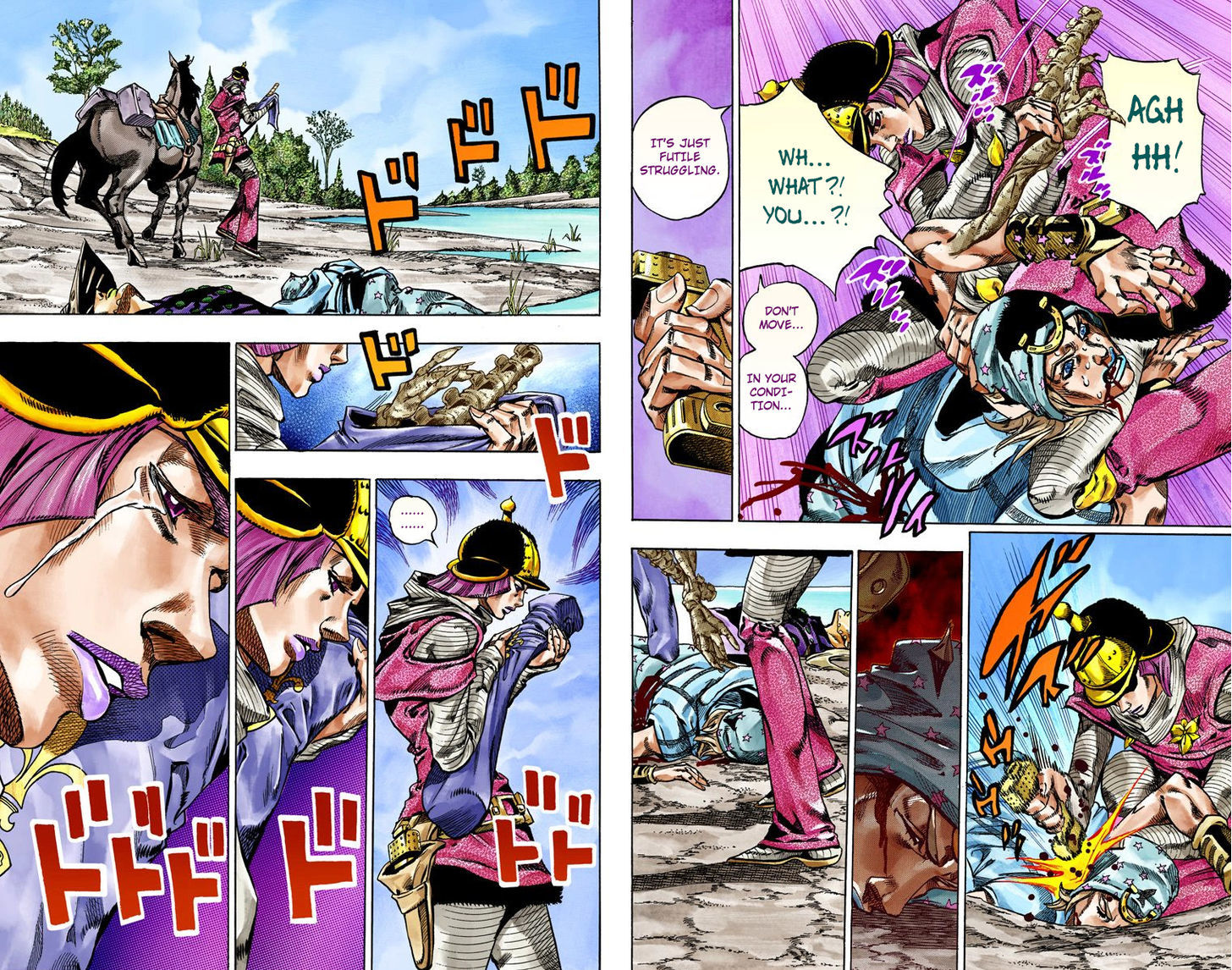 Steel Ball Run - Vol.11 Chapter 44 : The Silent Way Part 5