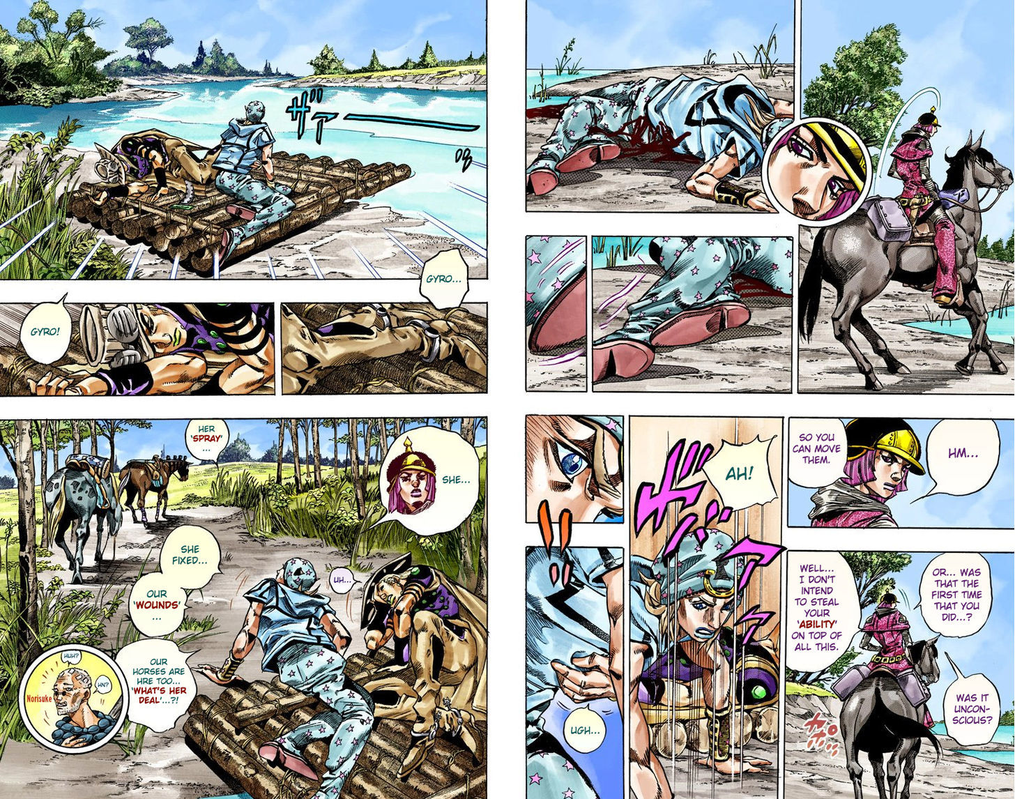 Steel Ball Run - Vol.11 Chapter 44 : The Silent Way Part 5