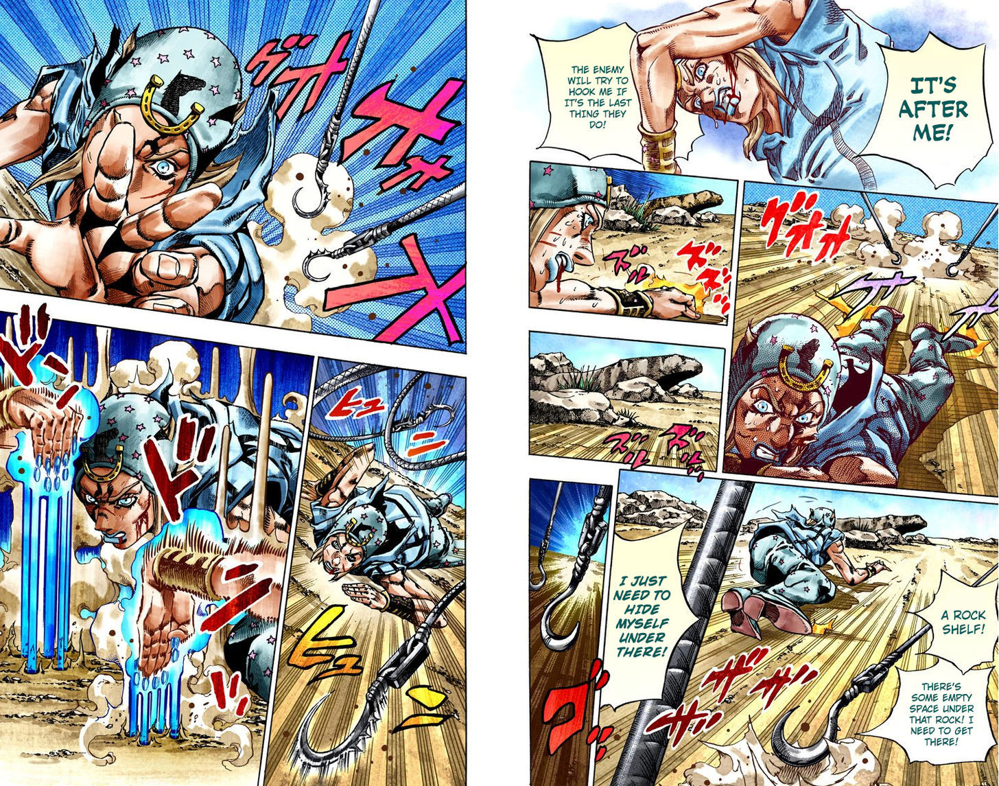 Steel Ball Run - Vol.5 Chapter 26 : Tusk Part 2