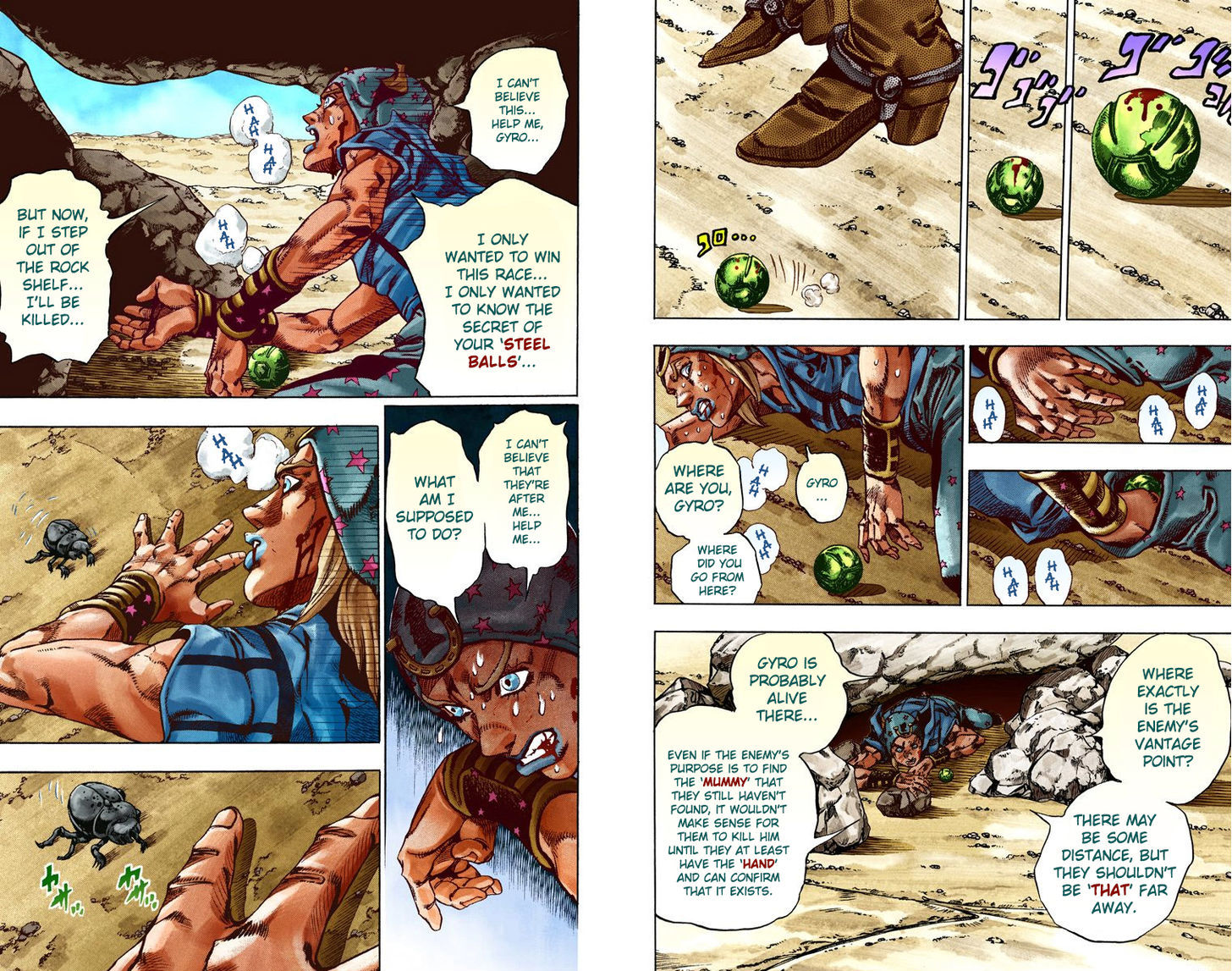 Steel Ball Run - Vol.5 Chapter 26 : Tusk Part 2