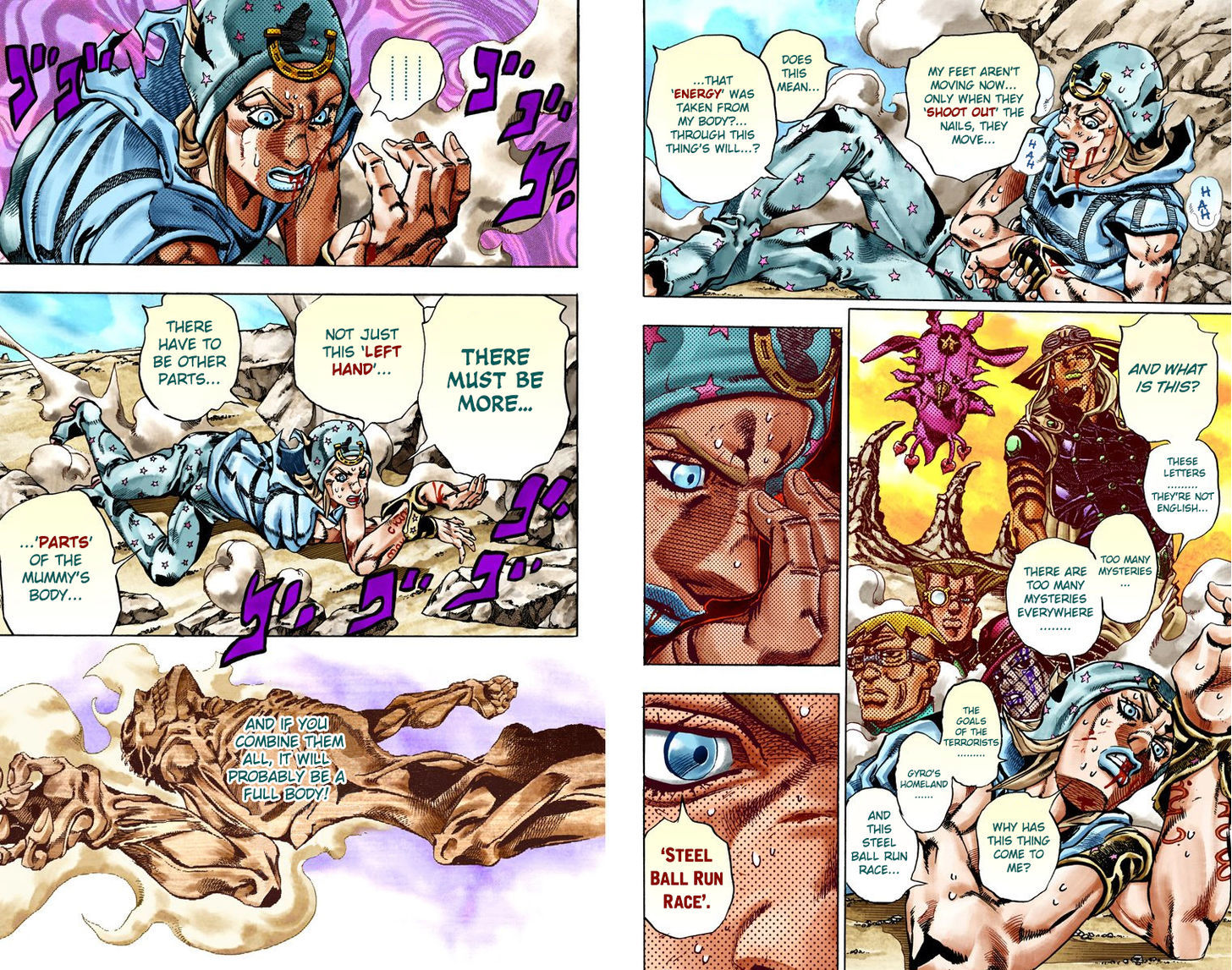 Steel Ball Run - Vol.5 Chapter 26 : Tusk Part 2