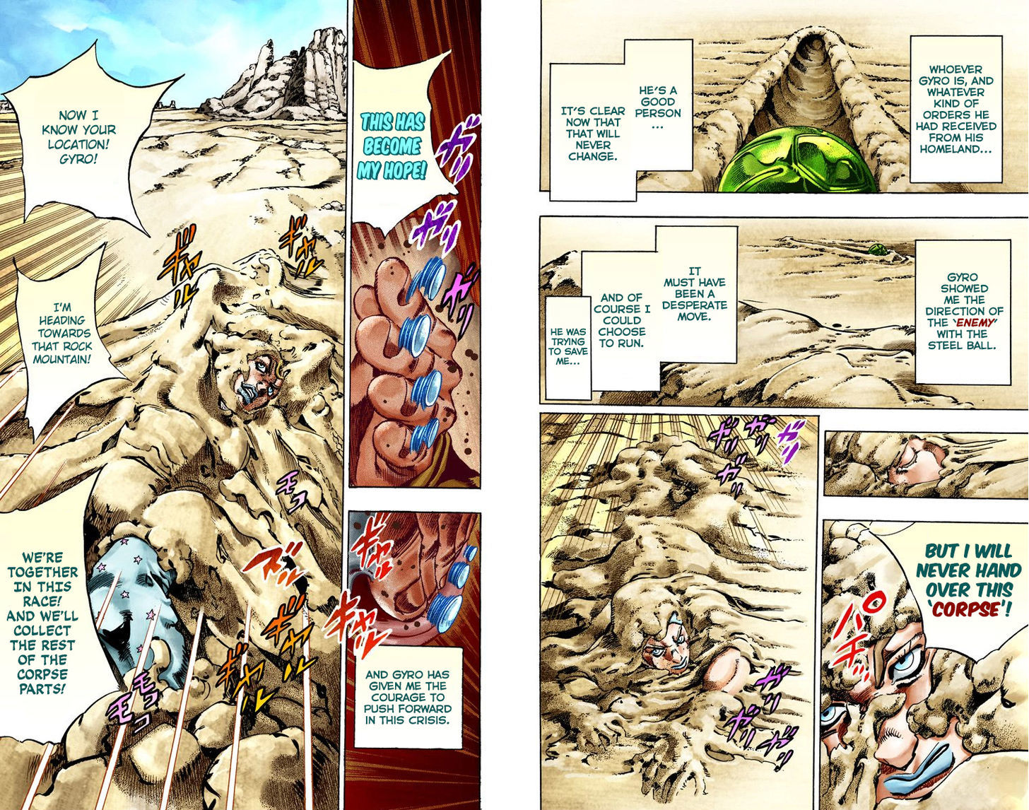 Steel Ball Run - Vol.5 Chapter 26 : Tusk Part 2