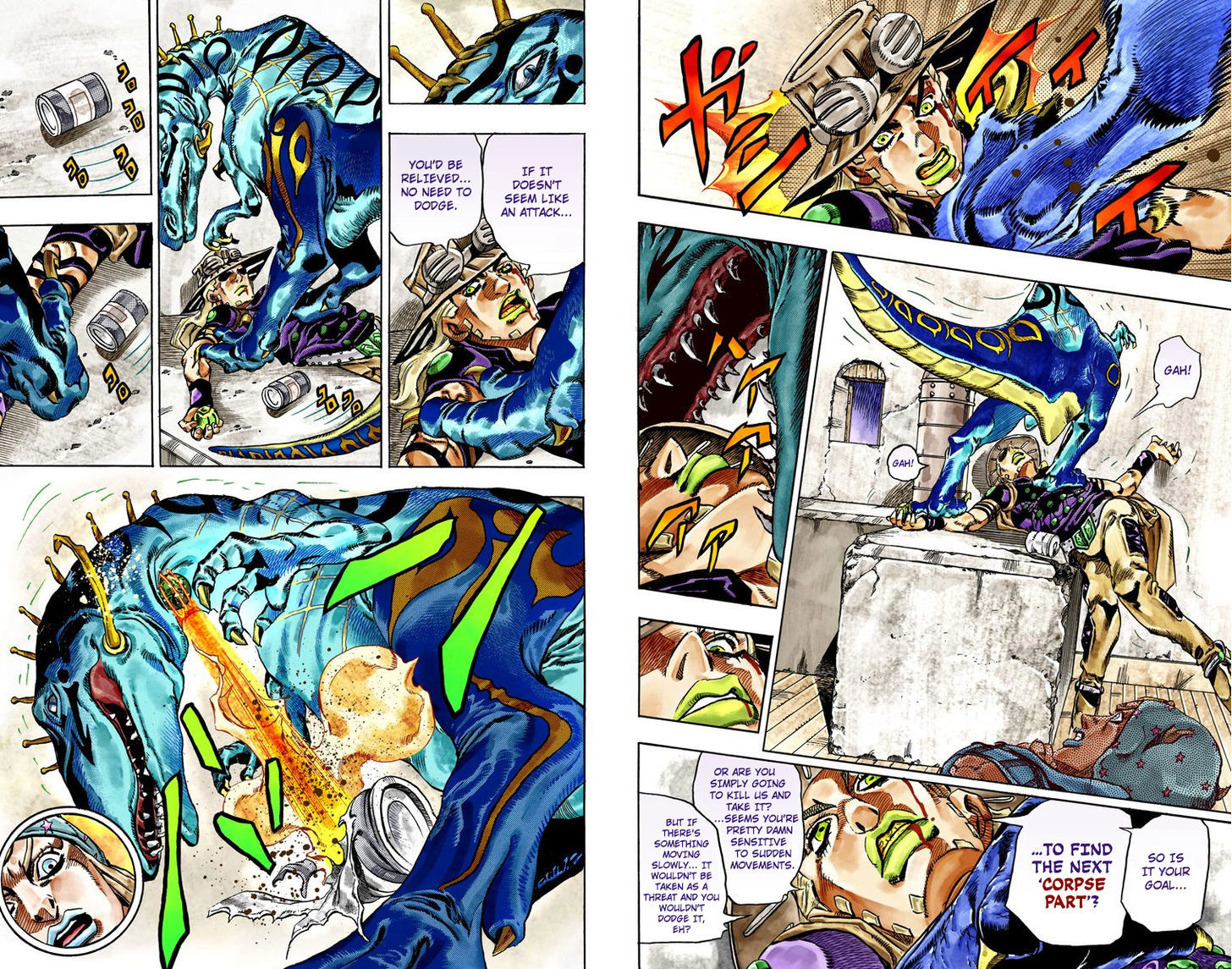 Steel Ball Run - Vol.6 Chapter 29 : Scary Monsters Part 2