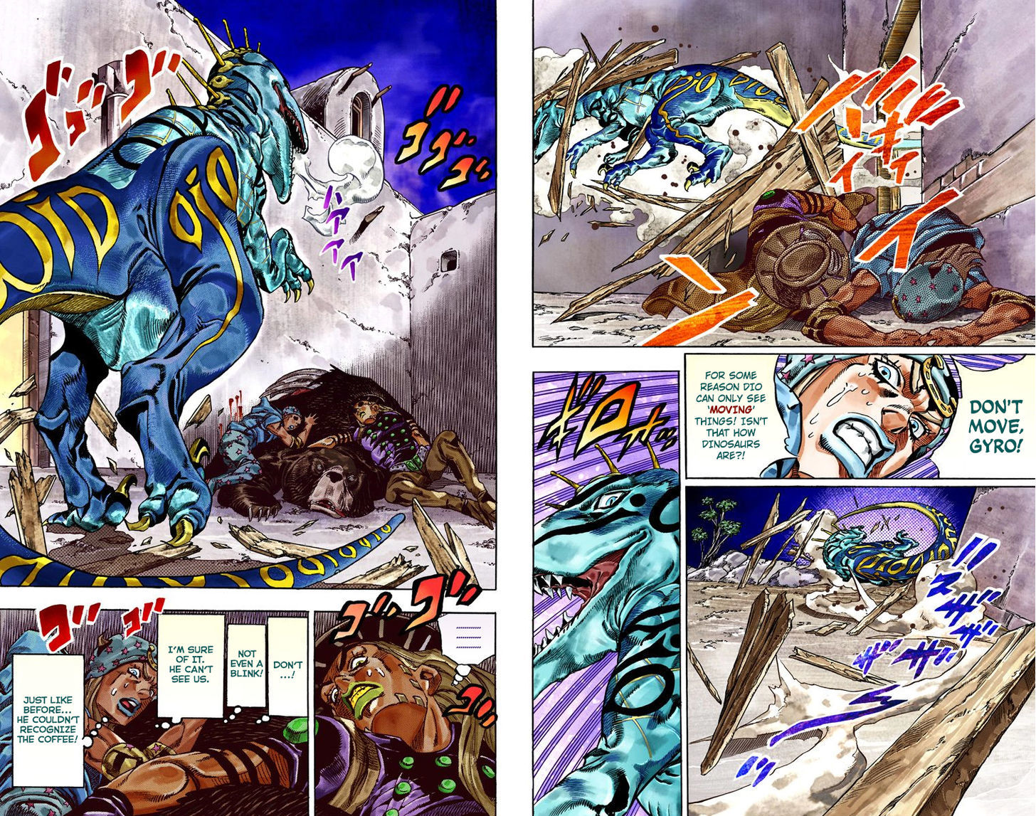 Steel Ball Run - Vol.6 Chapter 29 : Scary Monsters Part 2