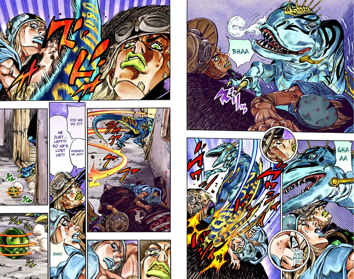 Steel Ball Run - Vol.6 Chapter 29 : Scary Monsters Part 2