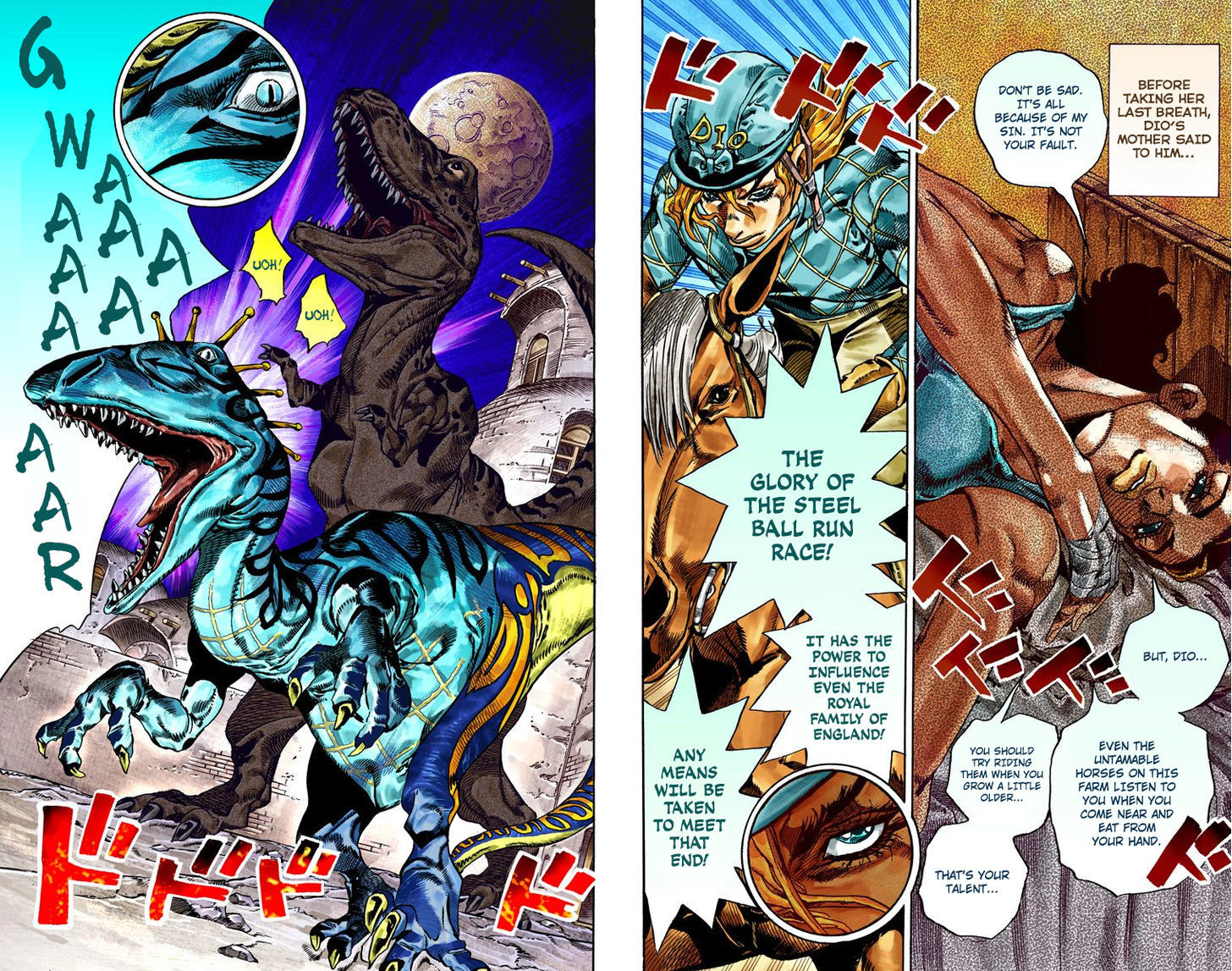 Steel Ball Run - Vol.6 Chapter 30 : Scary Monsters Part 3