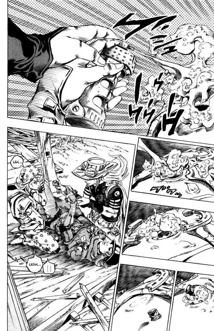 Steel Ball Run - Vol.8 Chapter 36 : The Green Tombstone Part 1