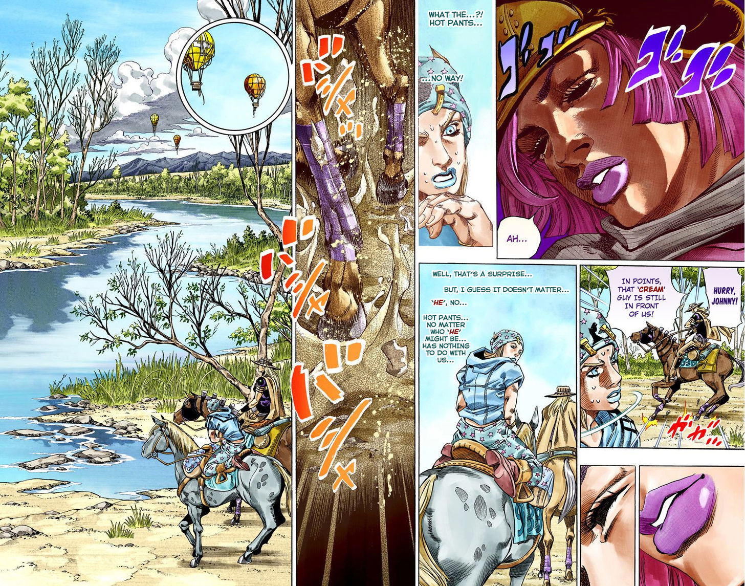 Steel Ball Run - Vol.8 Chapter 36 : The Green Tombstone Part 1