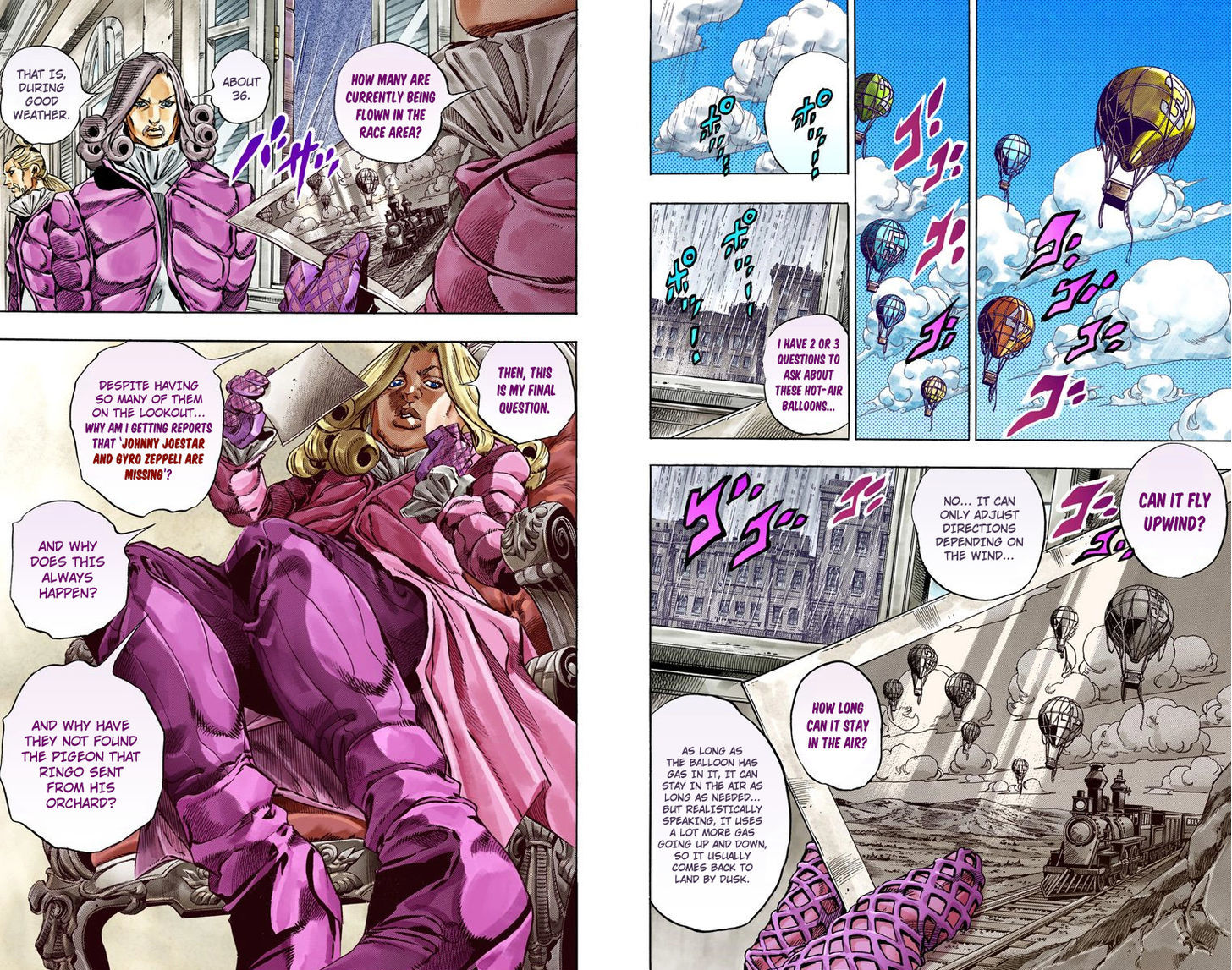 Steel Ball Run - Vol.8 Chapter 36 : The Green Tombstone Part 1