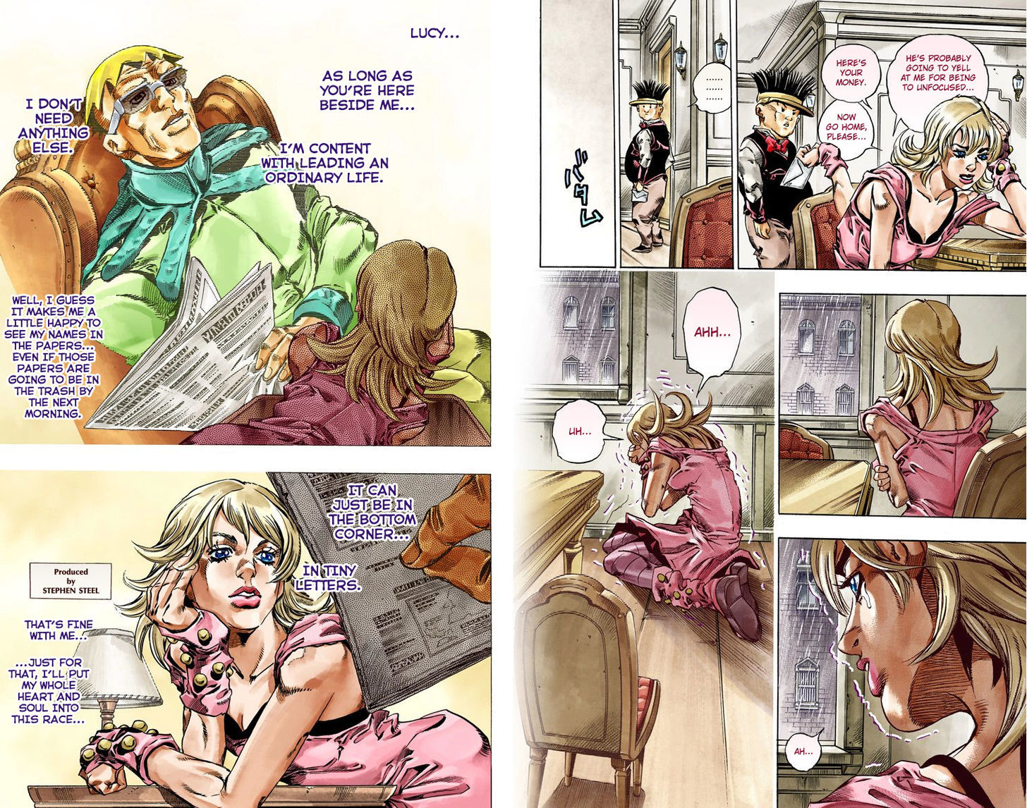 Steel Ball Run - Vol.8 Chapter 36 : The Green Tombstone Part 1