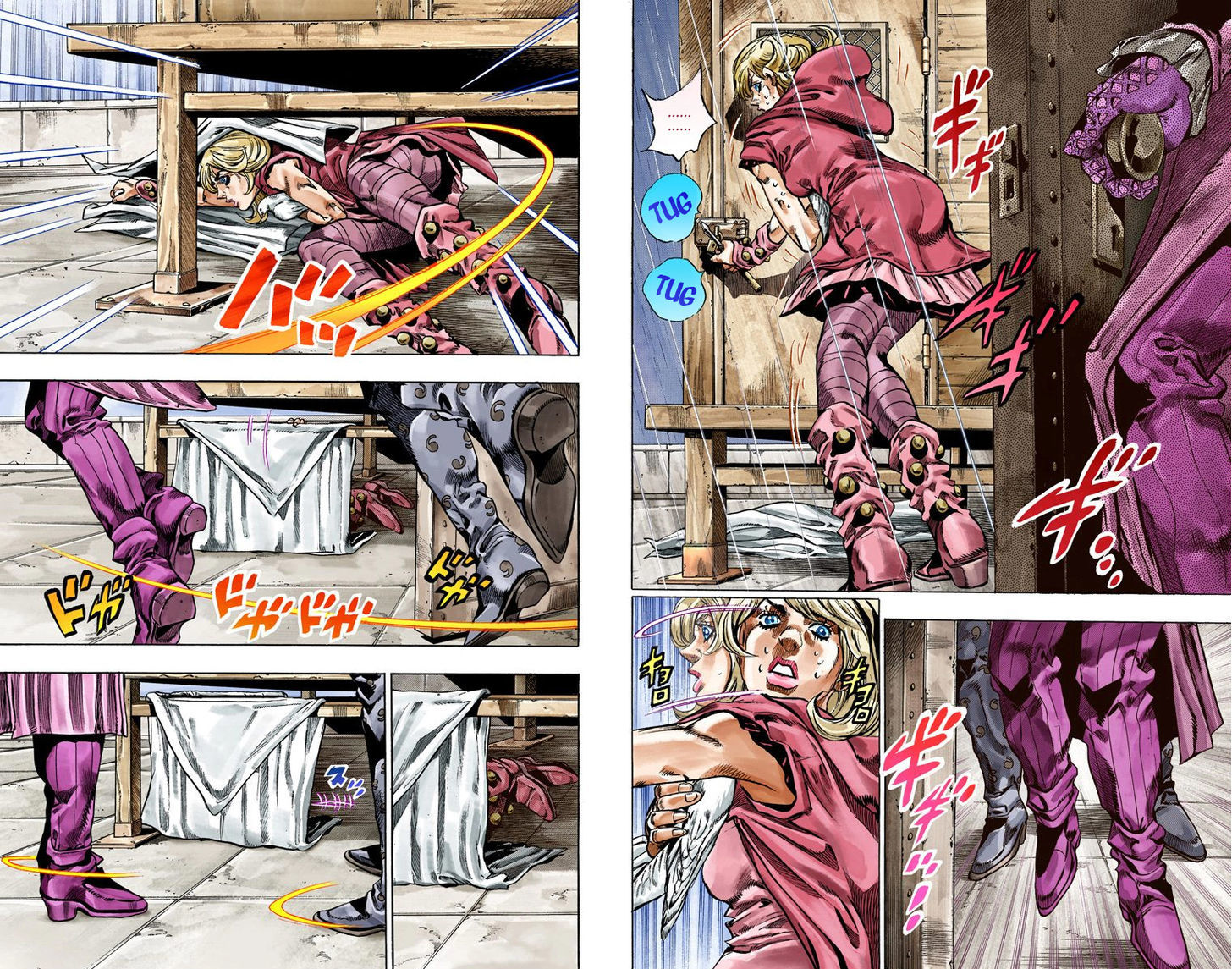 Steel Ball Run - Vol.8 Chapter 36 : The Green Tombstone Part 1