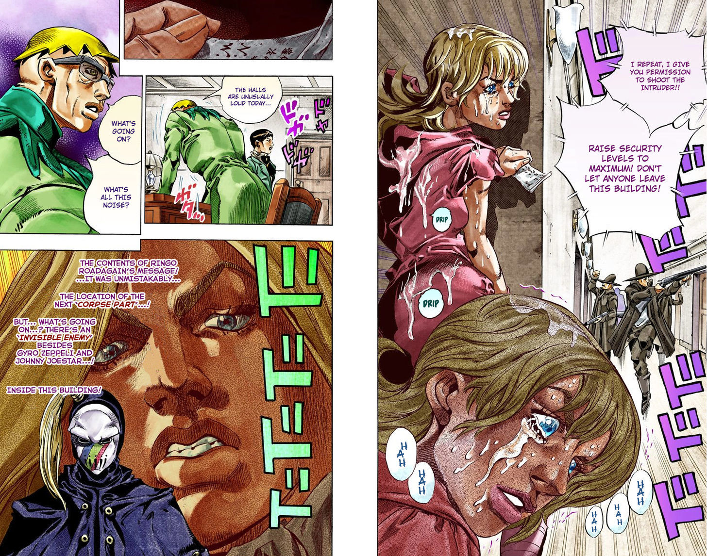 Steel Ball Run - Vol.8 Chapter 36 : The Green Tombstone Part 1