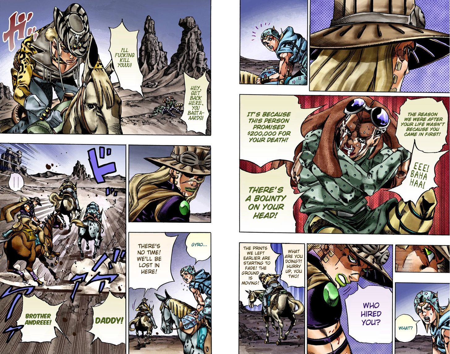 Steel Ball Run - Vol.4 Chapter 20 : The Duty Of Gyro Zeppeli Part 1