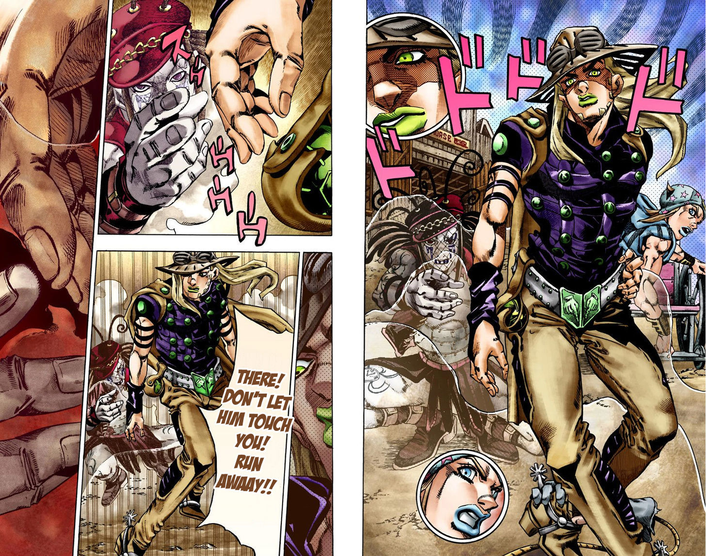 Steel Ball Run - Vol.4 Chapter 22 : The Terrorist From A Far Off Country Part 1