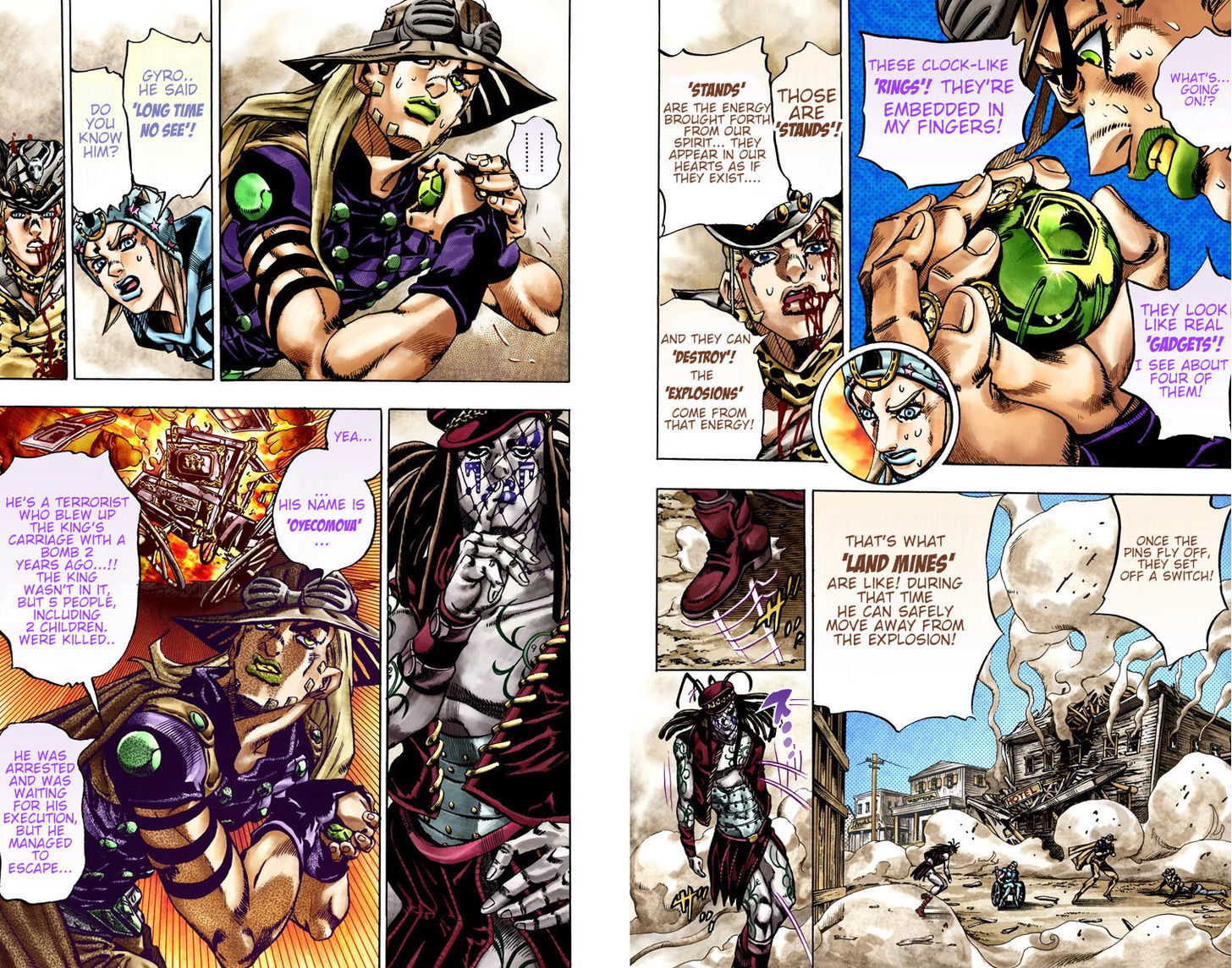 Steel Ball Run - Vol.4 Chapter 22 : The Terrorist From A Far Off Country Part 1