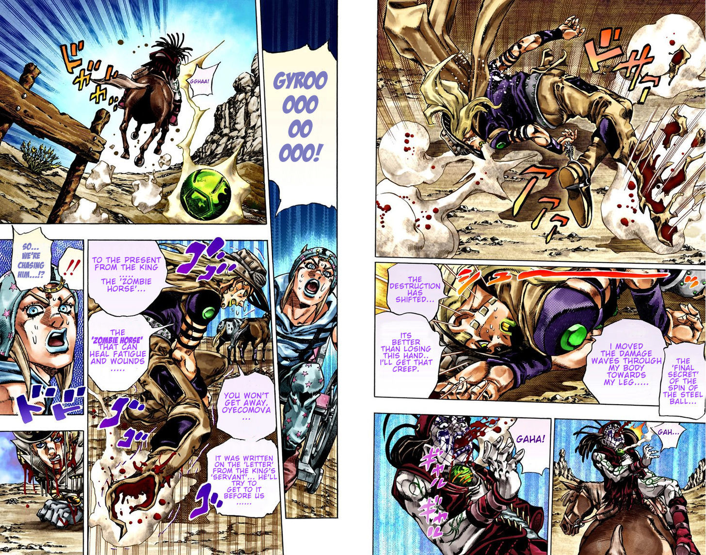 Steel Ball Run - Vol.4 Chapter 22 : The Terrorist From A Far Off Country Part 1