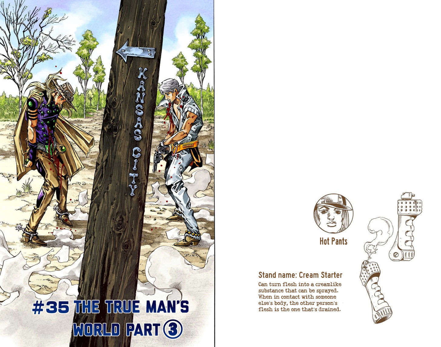 Steel Ball Run - Vol.8 Chapter 35 : The True Man's World Part 3