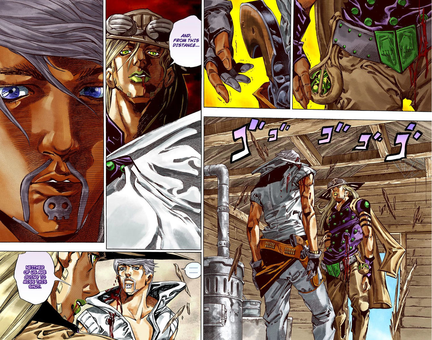 Steel Ball Run - Vol.8 Chapter 35 : The True Man's World Part 3