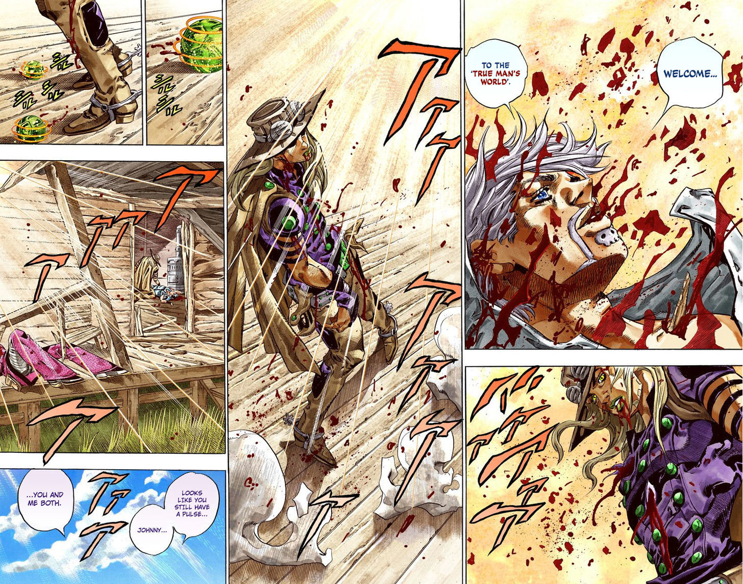 Steel Ball Run - Vol.8 Chapter 35 : The True Man's World Part 3