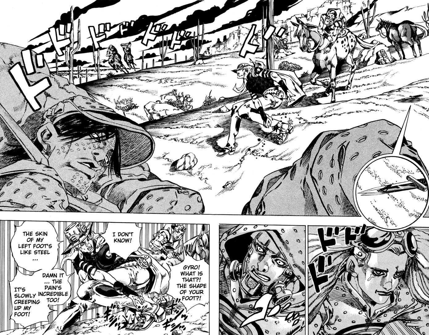 Steel Ball Run - Vol.3 Chapter 16 : The Desert-Born Outlaws Part 2