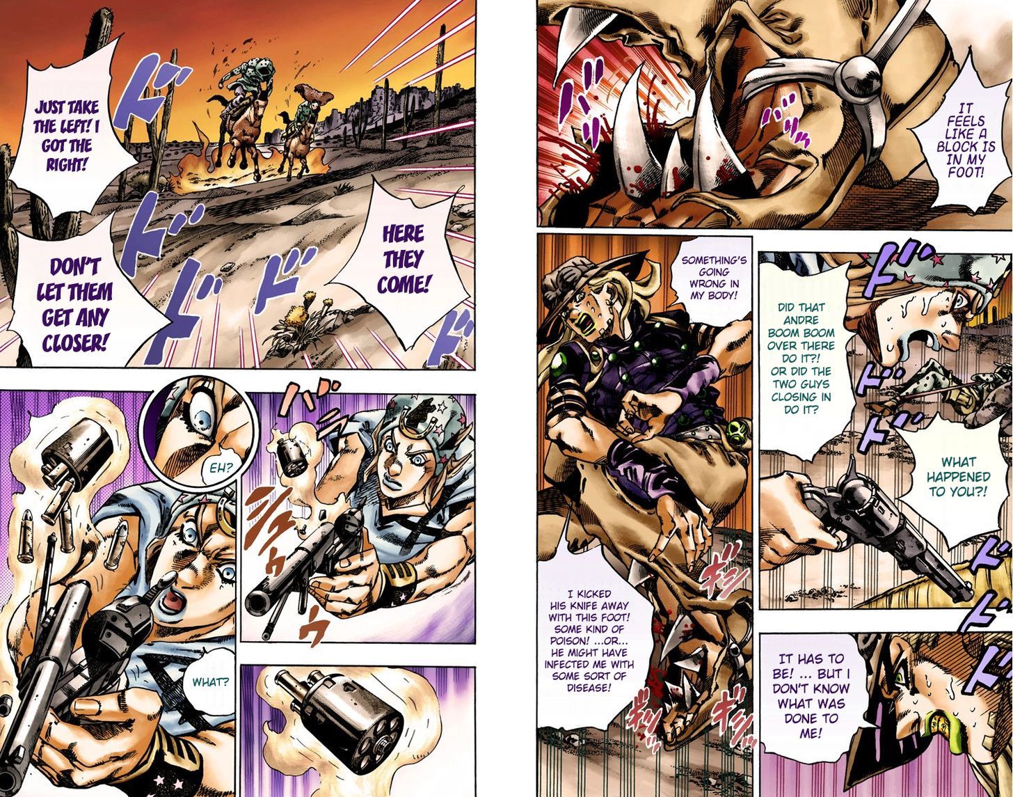 Steel Ball Run - Vol.3 Chapter 16 : The Desert-Born Outlaws Part 2