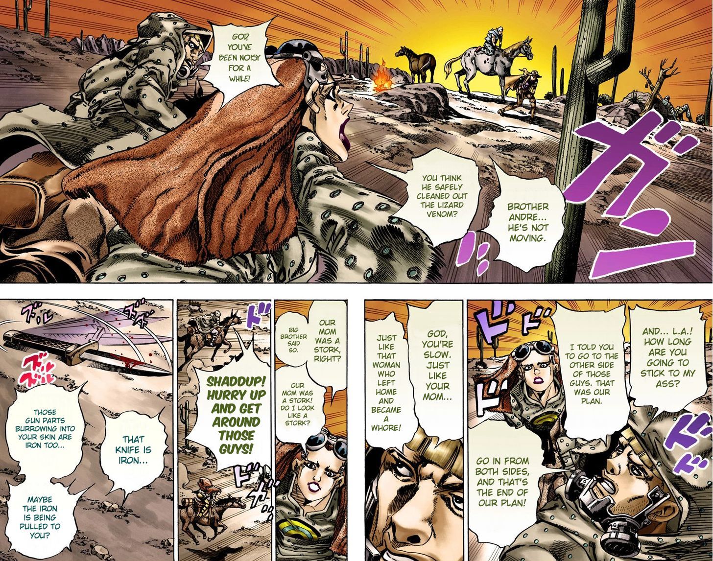 Steel Ball Run - Vol.3 Chapter 16 : The Desert-Born Outlaws Part 2