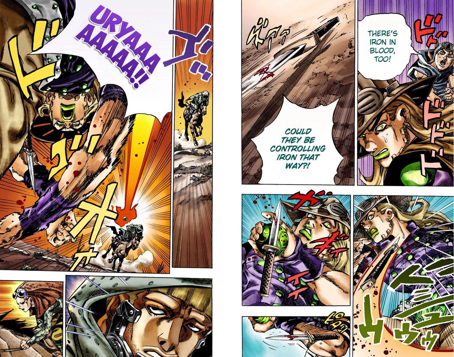 Steel Ball Run - Vol.3 Chapter 16 : The Desert-Born Outlaws Part 2