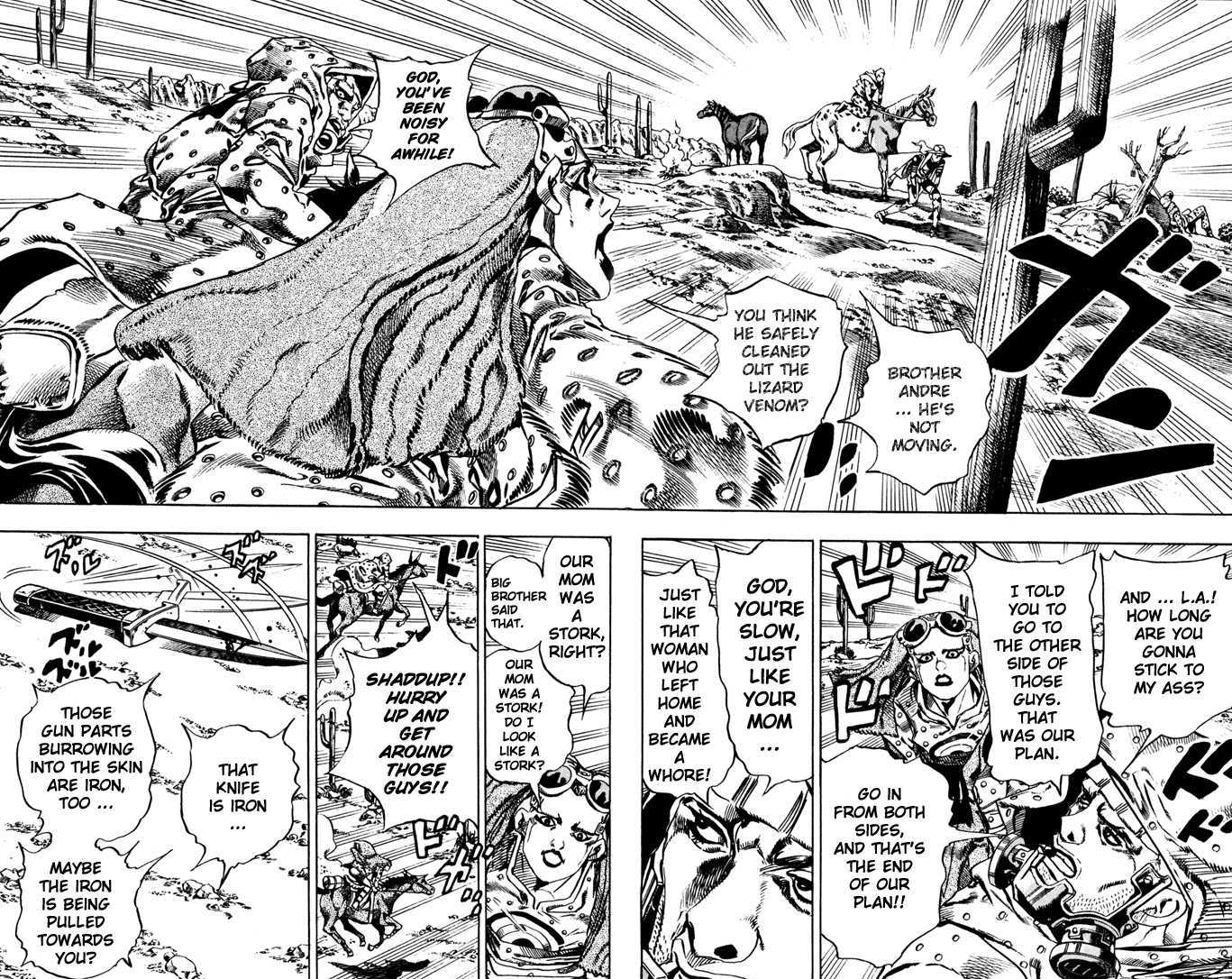 Steel Ball Run - Vol.3 Chapter 16 : The Desert-Born Outlaws Part 2