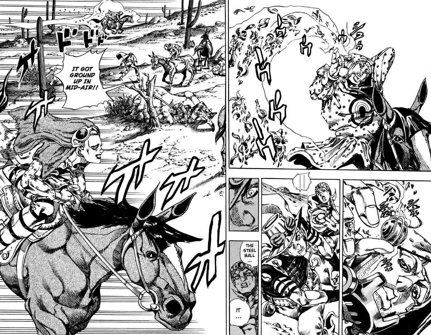 Steel Ball Run - Vol.3 Chapter 16 : The Desert-Born Outlaws Part 2