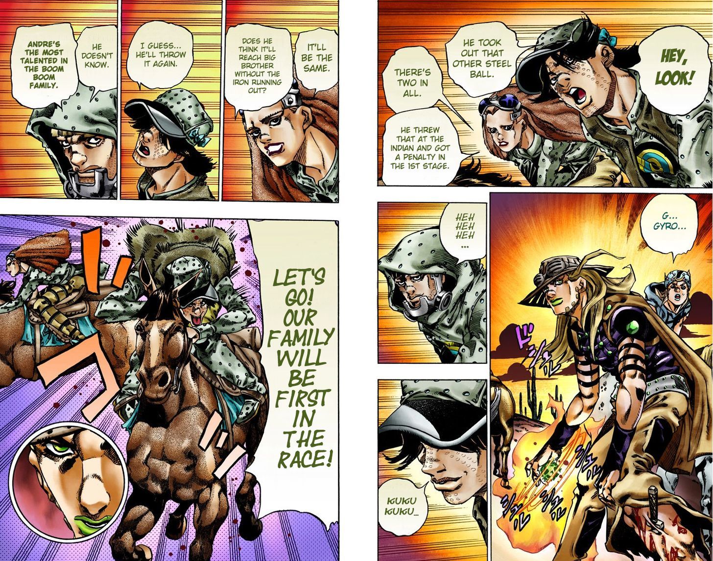 Steel Ball Run - Vol.3 Chapter 16 : The Desert-Born Outlaws Part 2