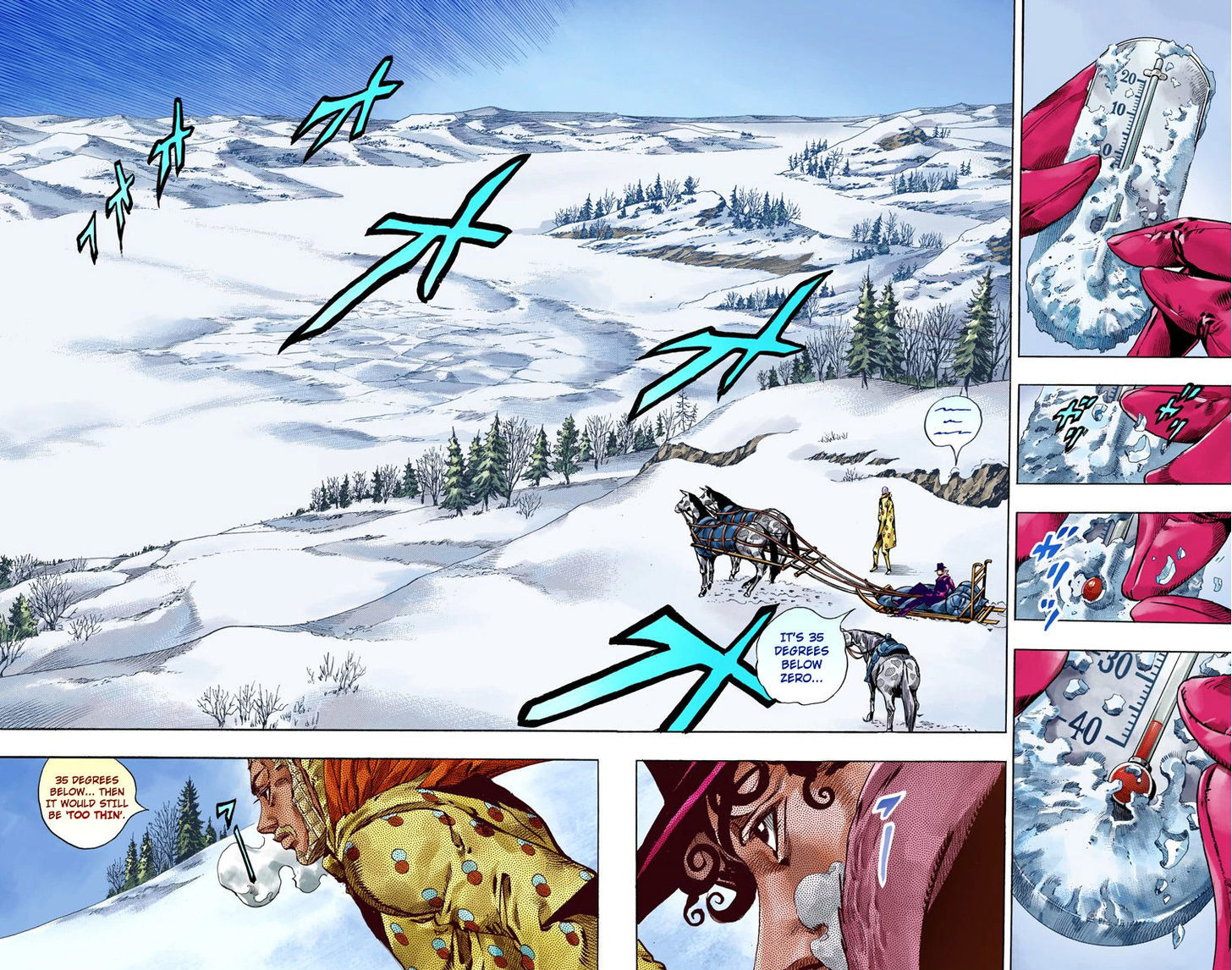 Steel Ball Run - Vol.13 Chapter 51 : Wrecking Ball Part 1